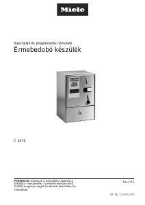 Használati útmutató Miele C 4070 Pénztárgép