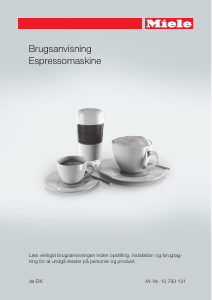 Brugsanvisning Miele CM 5300 Kaffemaskine