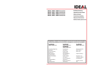 Mode d’emploi IDEAL 3800 Destructeur