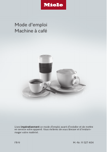 Mode d’emploi Miele CM 5510 125 Edition Cafetière