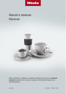 Manuál Miele CM 6160 SilverEdition Kávovar