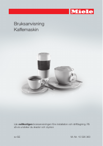 Bruksanvisning Miele CM 6350 Kaffebryggare