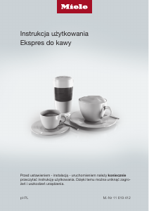 Instrukcja Miele CM 6560 MilkPerfection Ekspres do kawy