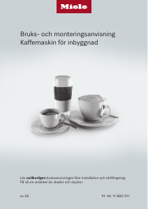 Bruksanvisning Miele CVA 7440 Kaffebryggare