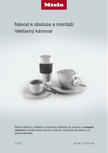 Manuál Miele CVA 7845 Kávovar