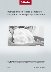Manual Miele PDR 507 HP Special Uscător