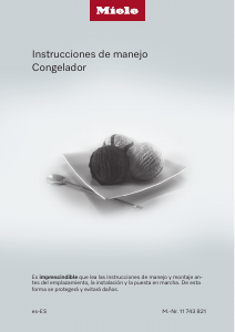 Manual de uso Miele FNS 7470 D Congelador