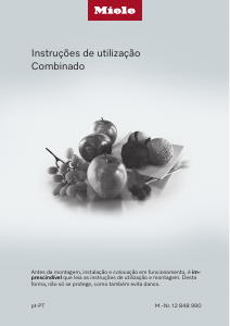 Manual Miele KFN 4397 CD 125 Edition Frigorífico combinado