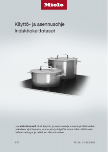 Käyttöohje Miele KM 7363 FR Keittotaso