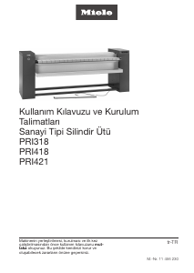 Kullanım kılavuzu Miele PRI 421 Çamaşır sıka makinesi