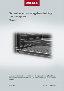 Handleiding Miele H 2841 B Oven