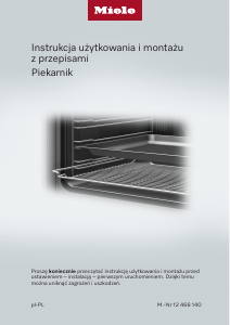 Instrukcja Miele H 2841 B Piekarnik