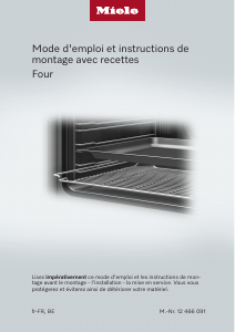 Mode d’emploi Miele H 2841 B Four