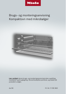 Brugsanvisning Miele H 7440 BMX 125 Gala Ed Ovn