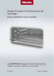 Mode d’emploi Miele H 7440 BMX 125 Gala Ed Four