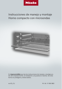 Manual de uso Miele H 7840 BMX 125 Gala Ed Horno