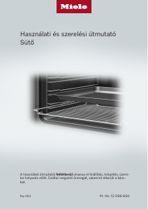 Használati útmutató Miele H 7840 BPX 125 Gala Ed Kemence
