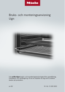 Bruksanvisning Miele H 7840 BPX 125 Gala Ed Ugn