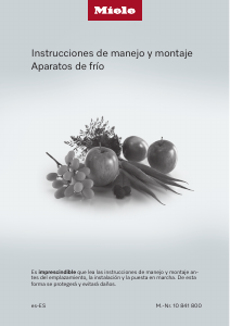 Manual de uso Miele K 31242 UiF-1 Refrigerador