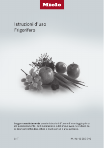 Manuale Miele K 7438 D Frigorifero