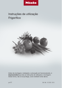Manual Miele K 7747 C 125 Gala Ed Frigorífico