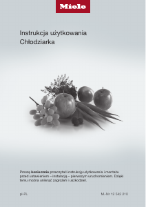 Instrukcja Miele KS 4383 DD Lodówka