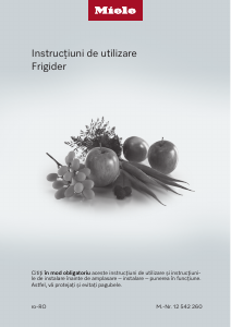 Manual Miele KS 4783 DD Frigider