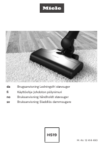 Brugsanvisning Miele Triflex HX2 125 Edition Støvsuger