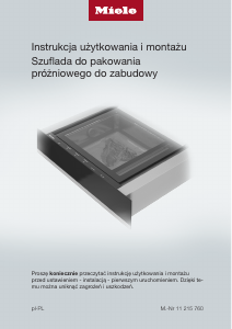Instrukcja Miele EVS 7010 125 Gala Ed Pakowarka próżniowa