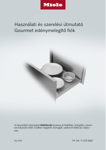 Használati útmutató Miele ESW 7020 125 Gala Ed Melegítőfiók