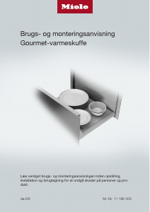 Brugsanvisning Miele ESW 7020 125 Gala Ed Varmeskuffe