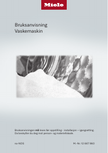 Bruksanvisning Miele WSI 883 WCS 125 Gala Edition Vaskemaskin