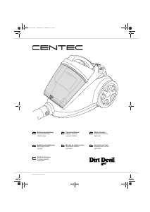 Manual Dirt Devil M2828 Centec Vacuum Cleaner
