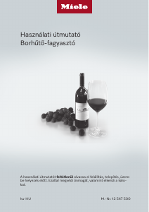 Használati útmutató Miele KWNS 4784 DE Borszekrény