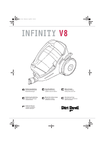 Manual Dirt Devil M5020 Infinity V8 Vacuum Cleaner