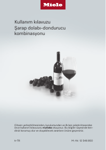 Kullanım kılavuzu Miele KWNS 4784 DE Şarap dolabı