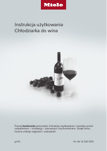Instrukcja Miele KWT 4999 F Chłodziarka do wina