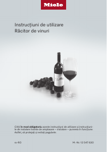Manual Miele KWT 4999 F Răcitor vin