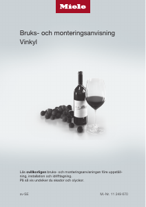 Bruksanvisning Miele KWT 7112 iG 125 Gala Ed Vinkyl