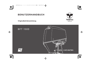 Bedienungsanleitung Tohatsu BFT 150D Aussenborder