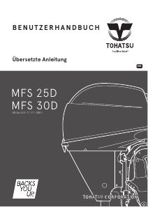 Bedienungsanleitung Tohatsu MFS 30D Aussenborder