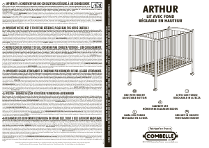 Handleiding Combelle Arthur Babybed