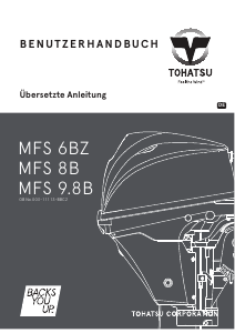Bedienungsanleitung Tohatsu MFS 9.8B (EU Model) Aussenborder