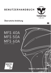Bedienungsanleitung Tohatsu MFS40A Aussenborder