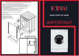 Manual CDA CI350 Washing Machine