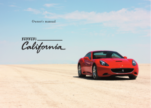 Handleiding Ferrari California (2009)