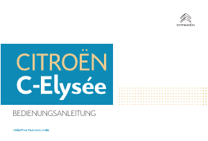 Bedienungsanleitung Citroën C-Elysee (2017)