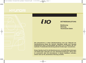 Bedienungsanleitung Hyundai i10 (2010)