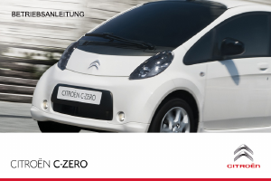Bedienungsanleitung Citroën C-Zero (2012)