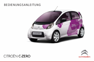 Bedienungsanleitung Citroën C-Zero (2014)